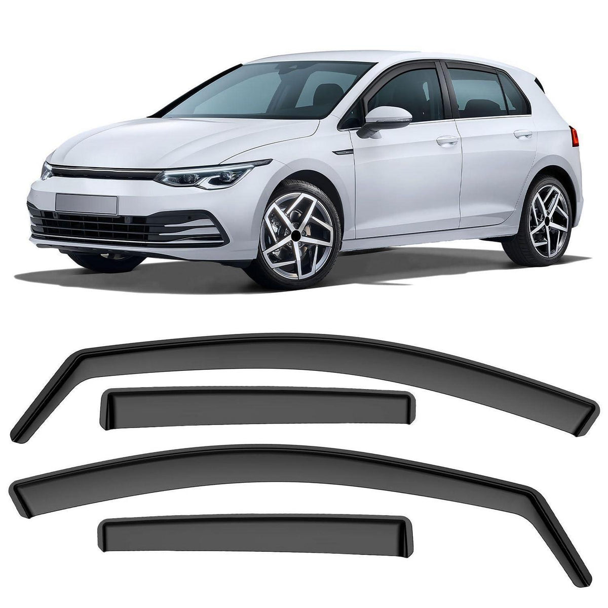 Windabweiser für VW Golf VII/VIII 5-Türer & Variant 2012-2023