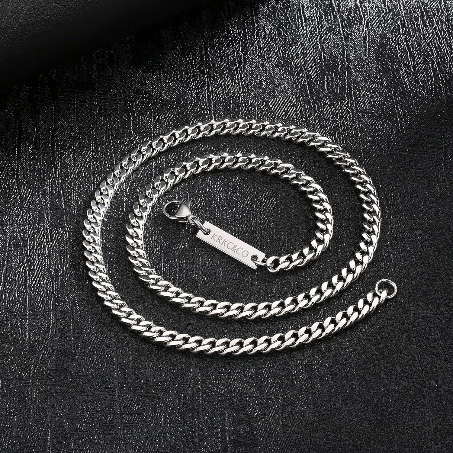 Elegante Damen Schlangenkette Edelstahl Silber Gold 5mm