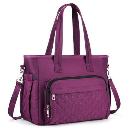 Isolierte Lunchtasche Damen mit Schulterriemen – Violett