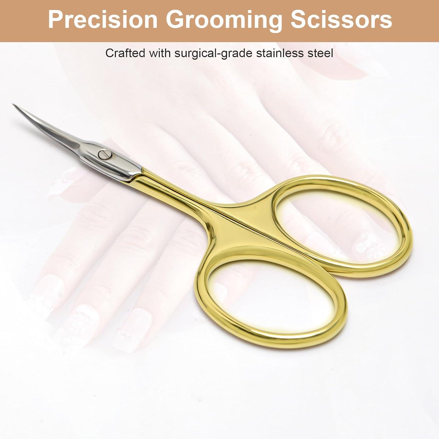 Professionelle Nagelhautschere Extra Fein, Gebogene Spitze, Hautschere