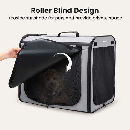 Faltbare Hundetransportbox 61x52x45cm – Stabil & Atmungsaktiv