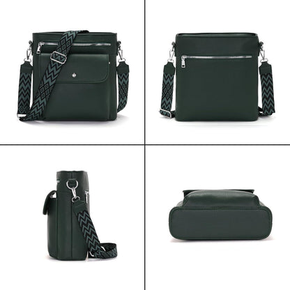 YISUOHOOM Umhängetasche Damen Mittelgroß Crossbody Bag 3 Taschen