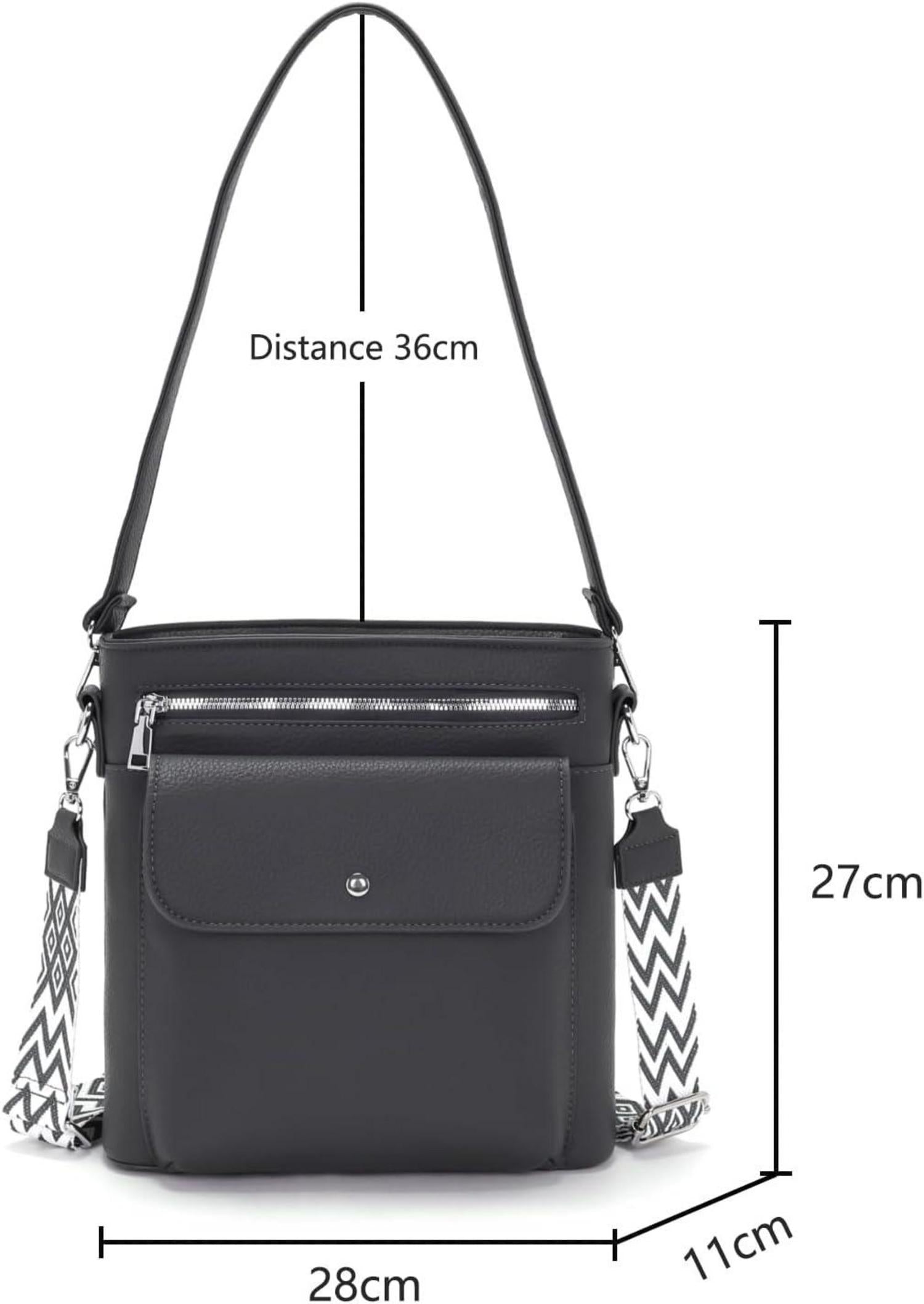 YISUOHOOM Umhängetasche Damen Mittelgroß Crossbody Bag