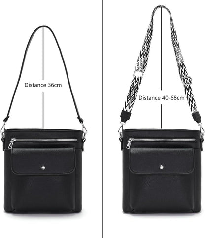 Damen Umhängetasche Mittelgroß Crossbody Stilvoll & Praktisch