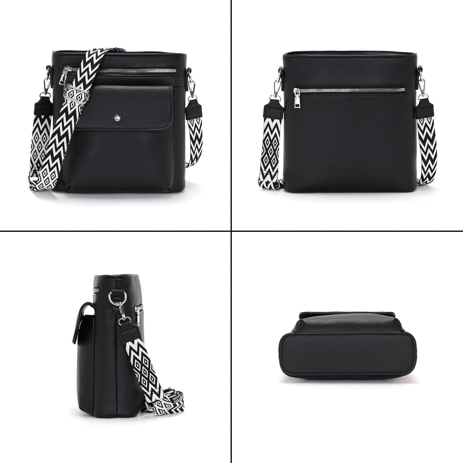 Damen Umhängetasche Mittelgroß Crossbody Stilvoll & Praktisch