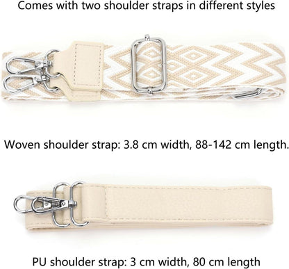 Umhängetasche Damen Mittelgroß Crossbody Handtasche 3