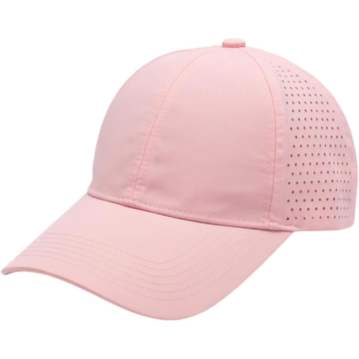 Atmungsaktive Baseball Cap Herren Damen Sommer Mesh Rosa