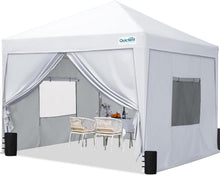 Faltpavillon Pop-Up Gartenpavillon 3x3 Wasserdicht Stabil Winterfest