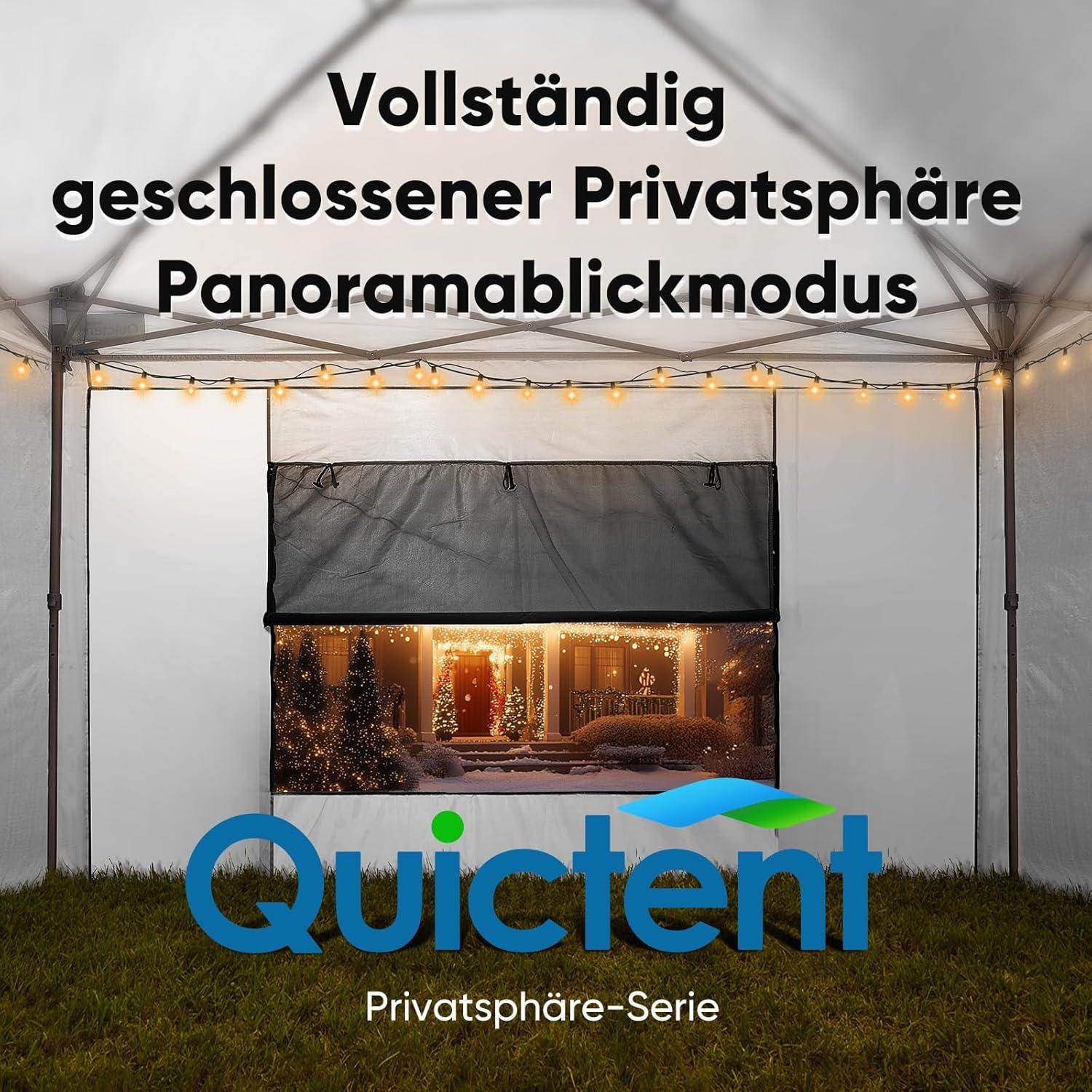 Faltpavillon 3x3 mit 4 Seitenteilen wasserdicht stabil