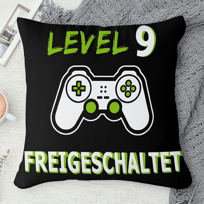 Gaming Kissenbezug für Geschenk Junge 9 Jahre Gamer Geburtstag Deko