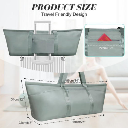 Yogatasche Damen Groß, Sporttasche Yoga Tasche mit