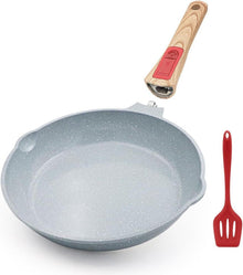 Antihaft-Keramik Bratpfanne 26 cm gesunde Keramik Pfanne abnehmbar