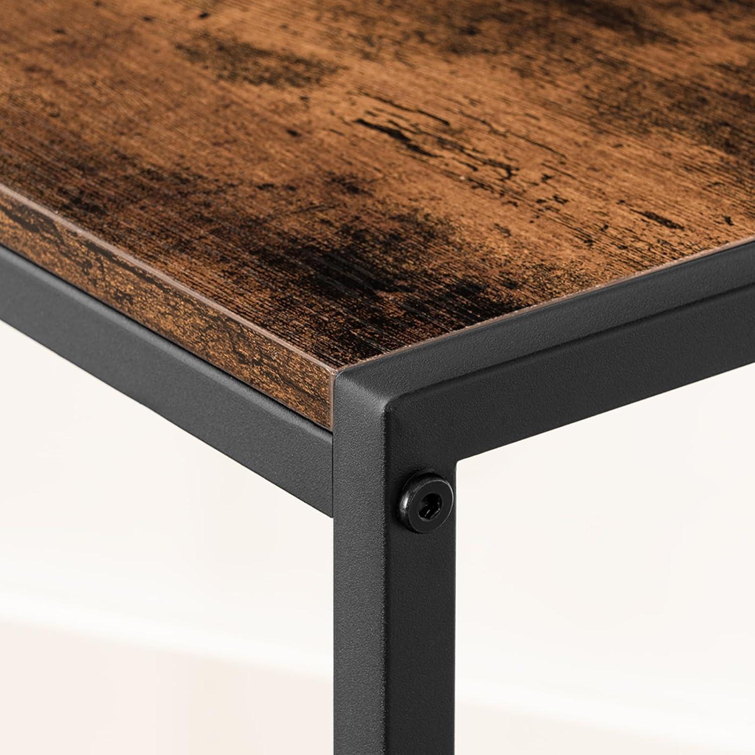 Konsolentisch mit Ladestation und USB-Anschlüssen 76,2x24x73,8cm