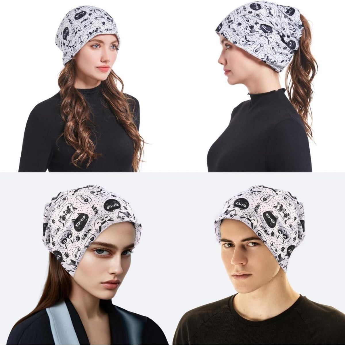 Slouchy Beanie Mütze Damen & Herren - Dünne Sommer Mütze