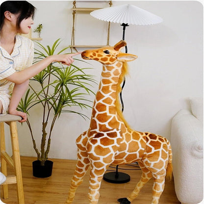 Giraffe Kuscheltier 50 cm - Weiches Plüschtier Geschenk für Kinder