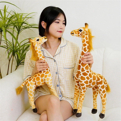Giraffe Kuscheltier 50 cm - Weiches Plüschtier Geschenk für Kinder