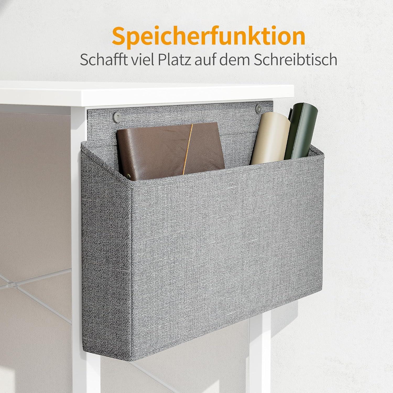 Gaming Schreibtisch L Form 120x120cm Monitorständer