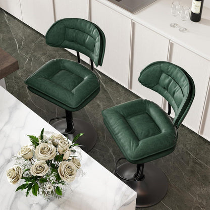 Barhocker Set 4er – Ergonomisch & Verstellbar – Military Green