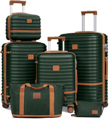 Joyway Kofferset 6tlg Hartschale Reisekoffer Beautycase