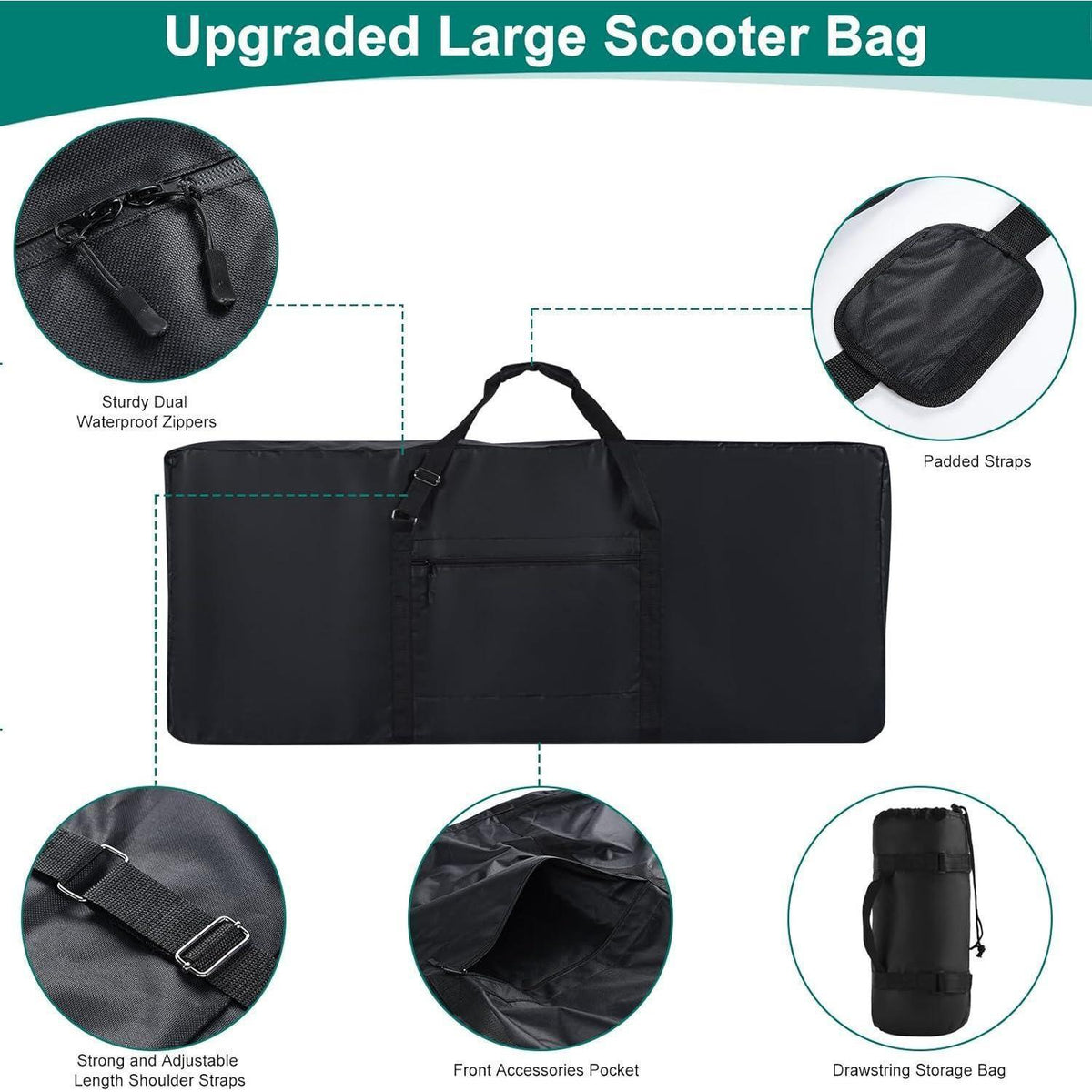 E-Scooter Tasche Wasserdicht & Robust – Für Roller & Transport