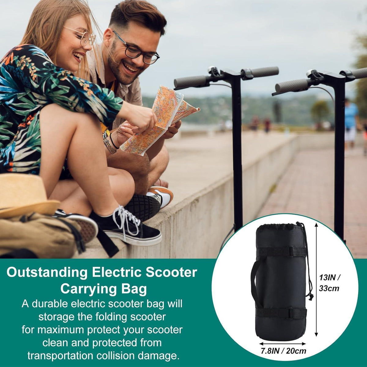 E-Scooter Tasche Wasserdicht & Robust – Für Roller & Transport