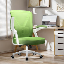 Ergonomischer Bürostuhl mit verstellbarer Lendenstütze Grün