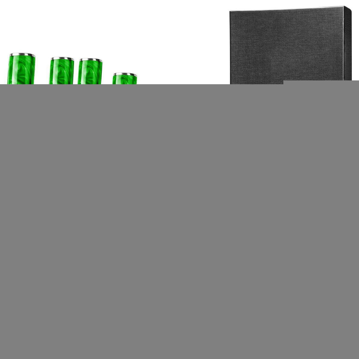 10-teiliges Küchenmesser Set Edelstahl, Ergonomischer Griff