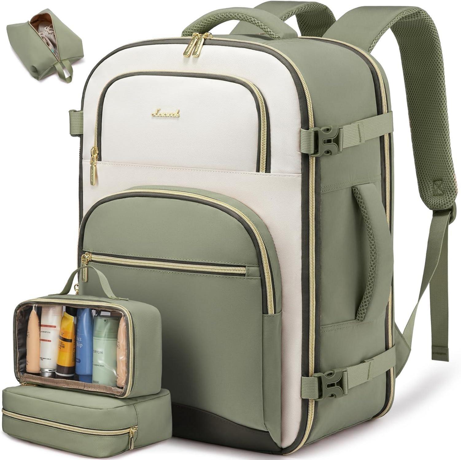 Handgepäck Rucksack 40L Wasserdicht Laptop Reiserucksack Travel