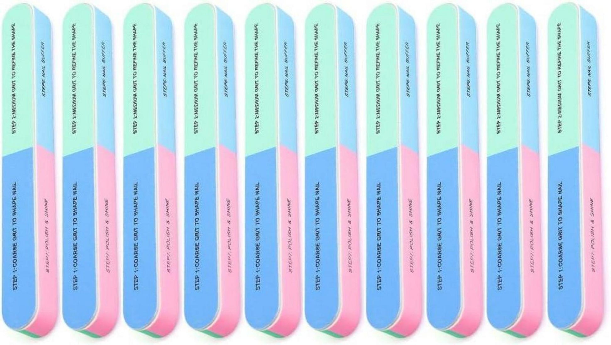 Nagelfeilen für Naturnägel Polierfeile Fingernägel Set