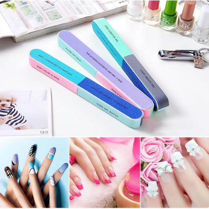 Nagelfeilen Set 10 Stück Naturnägel Polierfeile Fingernägel Buffer