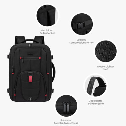 Handgepäck Rucksack Reiserucksack Herren Damen Kofferrucksack Travel