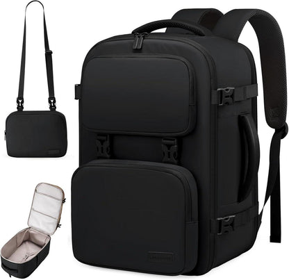 Handgepäck Rucksack 40L Reiserucksack 17.3 Zoll Laptop Travel Backpack