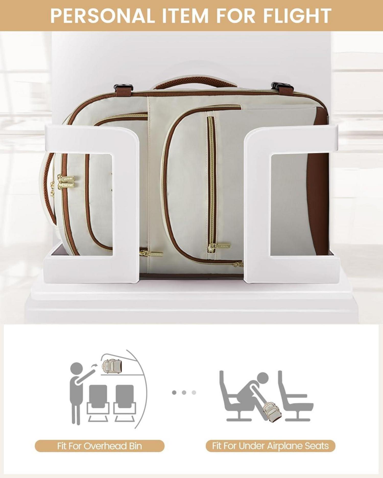 Handgepäck Rucksack Damen Herren 40L Laptop Reiserucksack Flugzeug