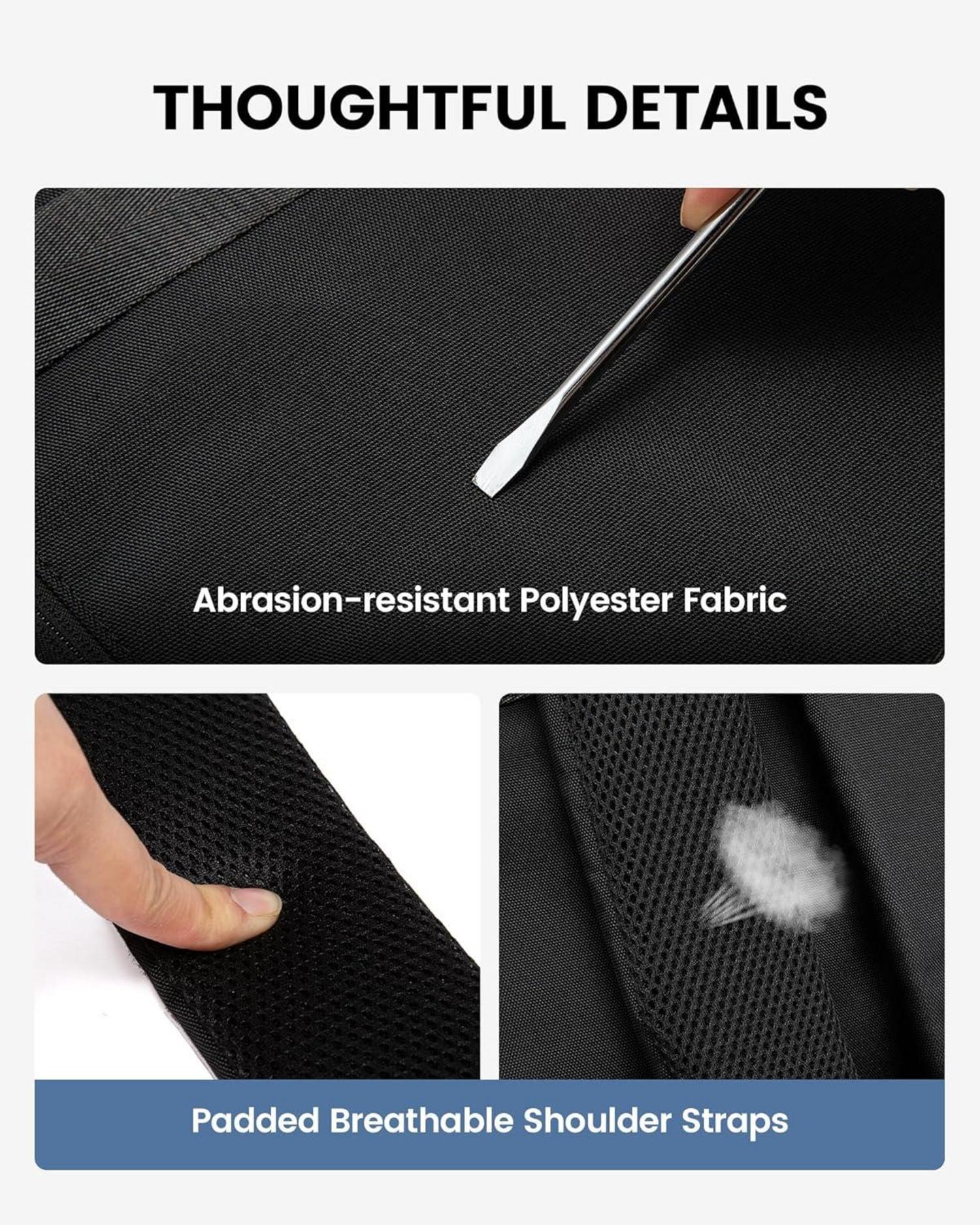 Herren Business Rucksack 15.6 Zoll Laptop Wasserdicht Reise Uni Büro