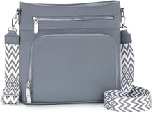 Damen Handtasche Crossbody Vegan Leder Umhängetasche