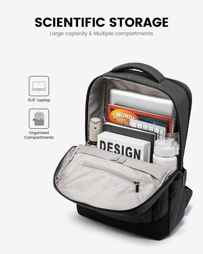 LOVEVOOK Laptop Rucksack Herren 15.6 Zoll Business Arbeitstasche Wasserdicht Uni