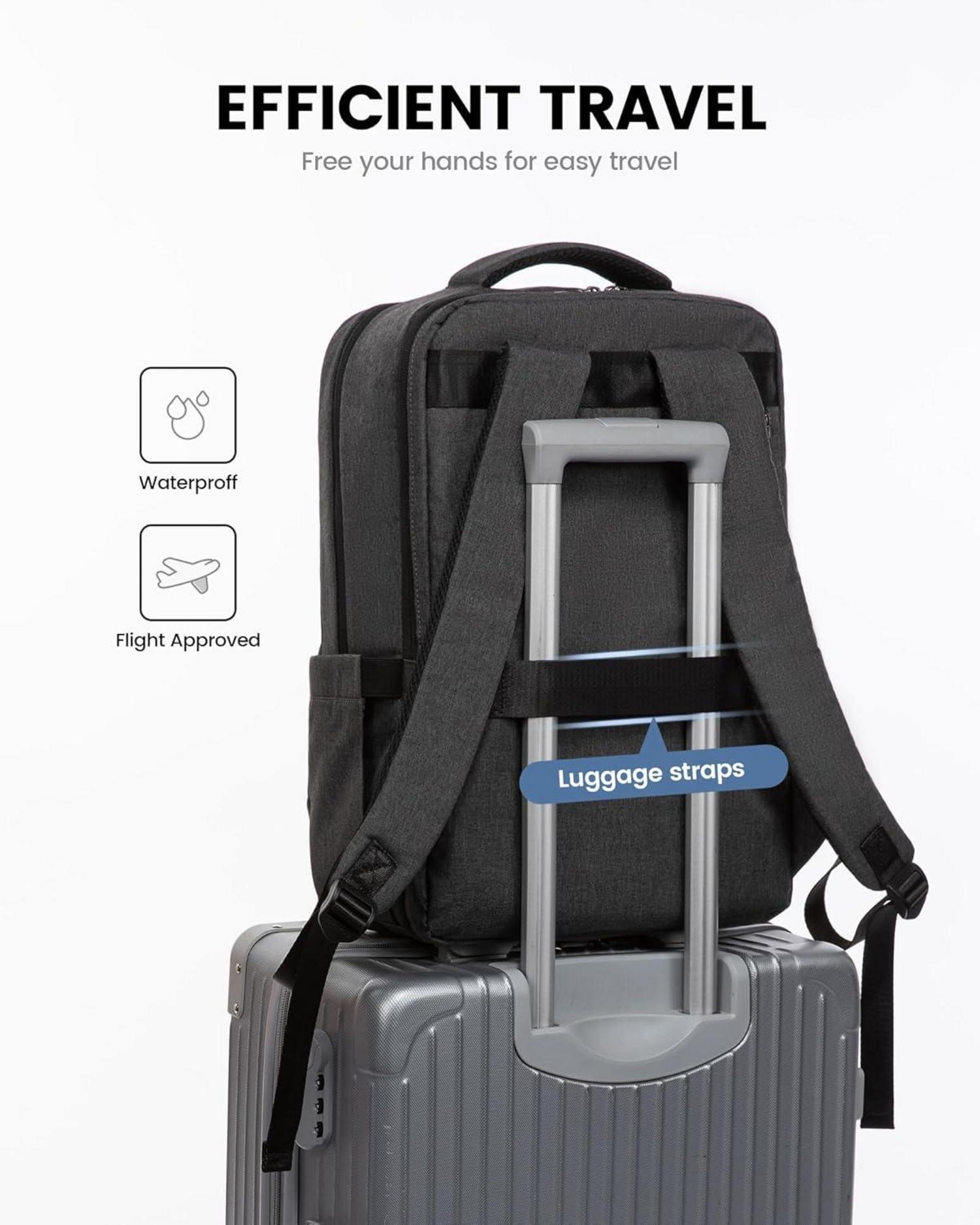 Laptop Rucksack Herren 15.6 Zoll Business Schulrucksack wasserdicht