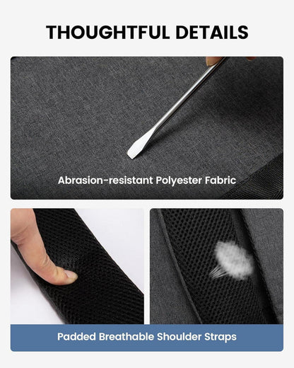 Herren Laptop Rucksack 15.6 Zoll Business Wasserdicht Reise Uni Büro