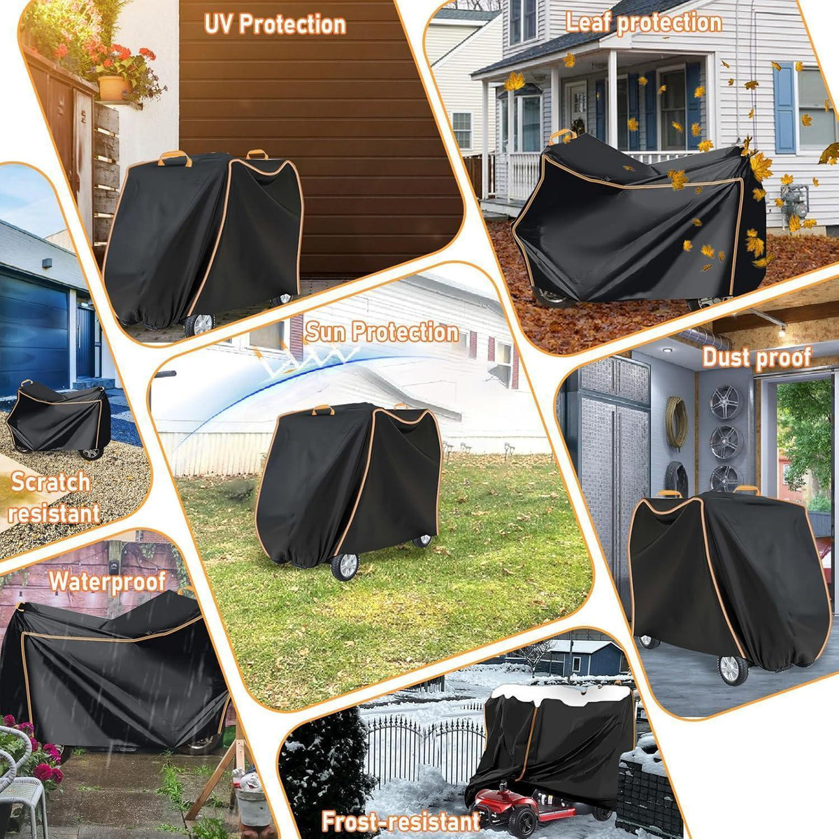 Elektromobil Abdeckung wasserdicht UV-Schutz L 124x99x58cm
