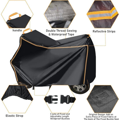 Elektromobil Abdeckung wasserdicht UV-Schutz L 124x99x58cm