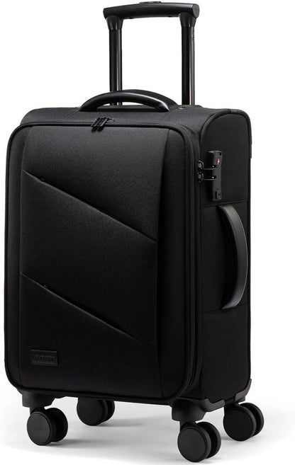 Leichter LOVEVOOK Rollkoffer TSA-Schloss 55cm 45L