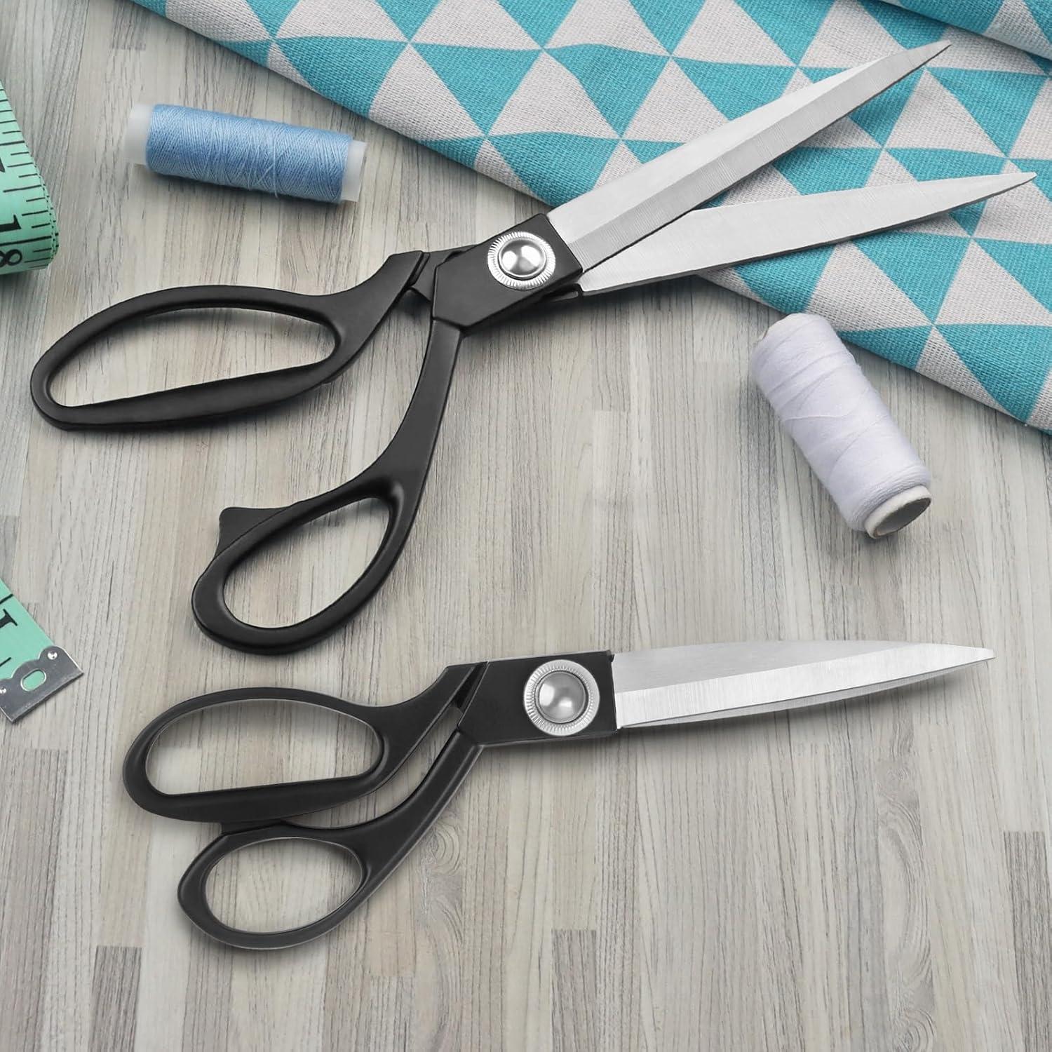 Nähschere Profi Edelstahl Schneiderschere Stoff Leder Dressmaking Schneider 20