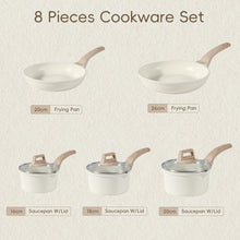 CAROTE Induktions-Pfannen-Set 8-teilig