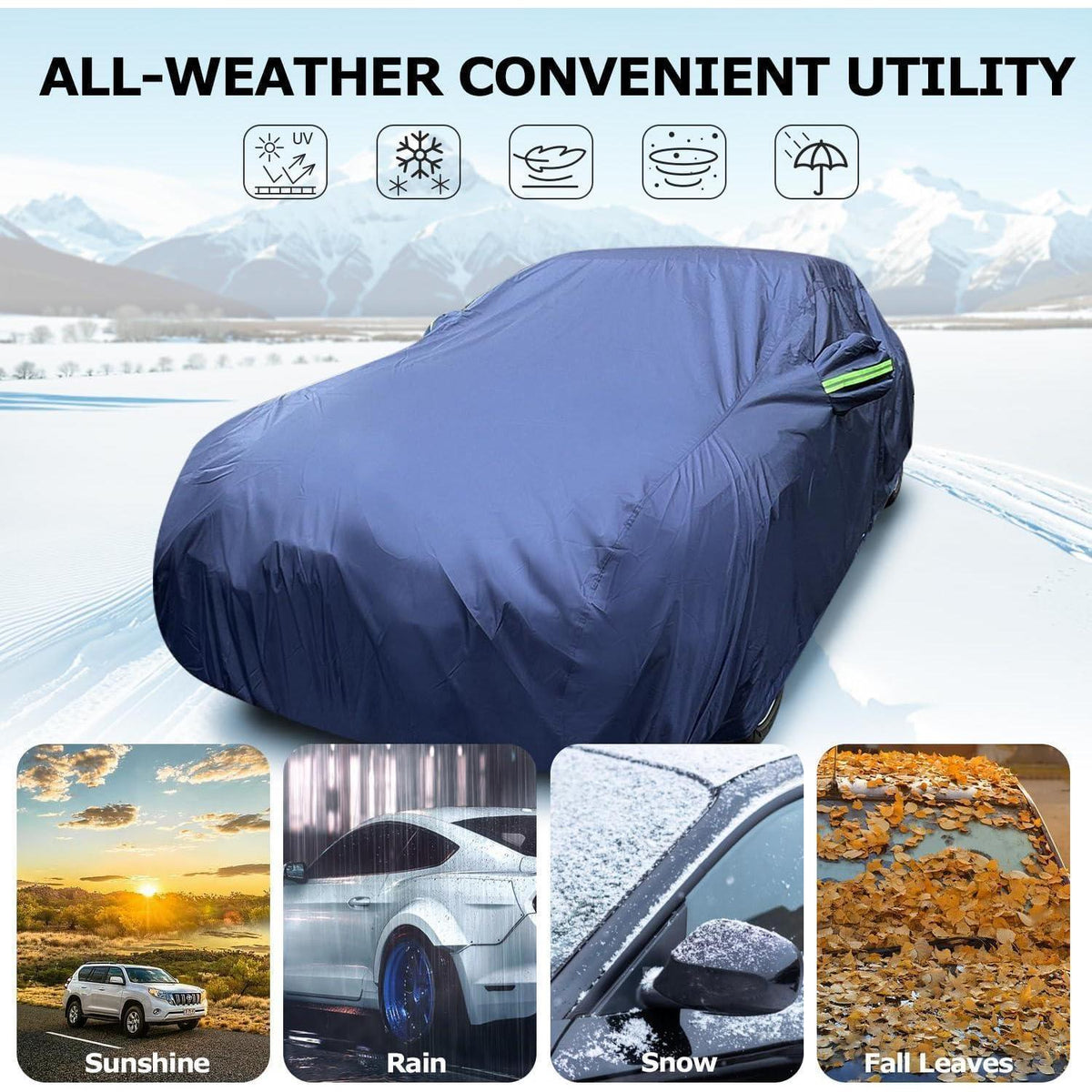 Autoabdeckplane Vollgarage für Mini Cooper 5 (2000-2022)