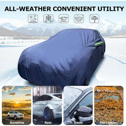 Autoabdeckplane Vollgarage für Audi A4 2010-2024