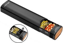 Tablettenbox 7 Tage Metall Pillendose Schwarz