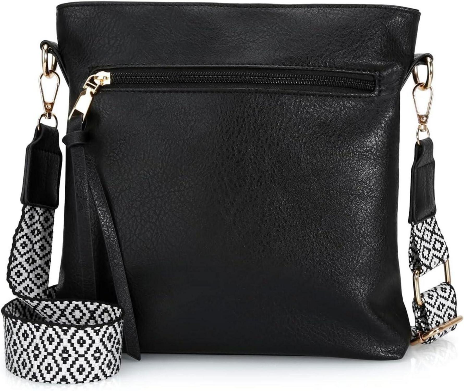 Damen Umhängetasche PU-Leder Crossbody-Tasche Mehrere Taschen
