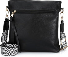 Damen Umhängetasche PU-Leder Crossbody-Tasche Mehrere Taschen