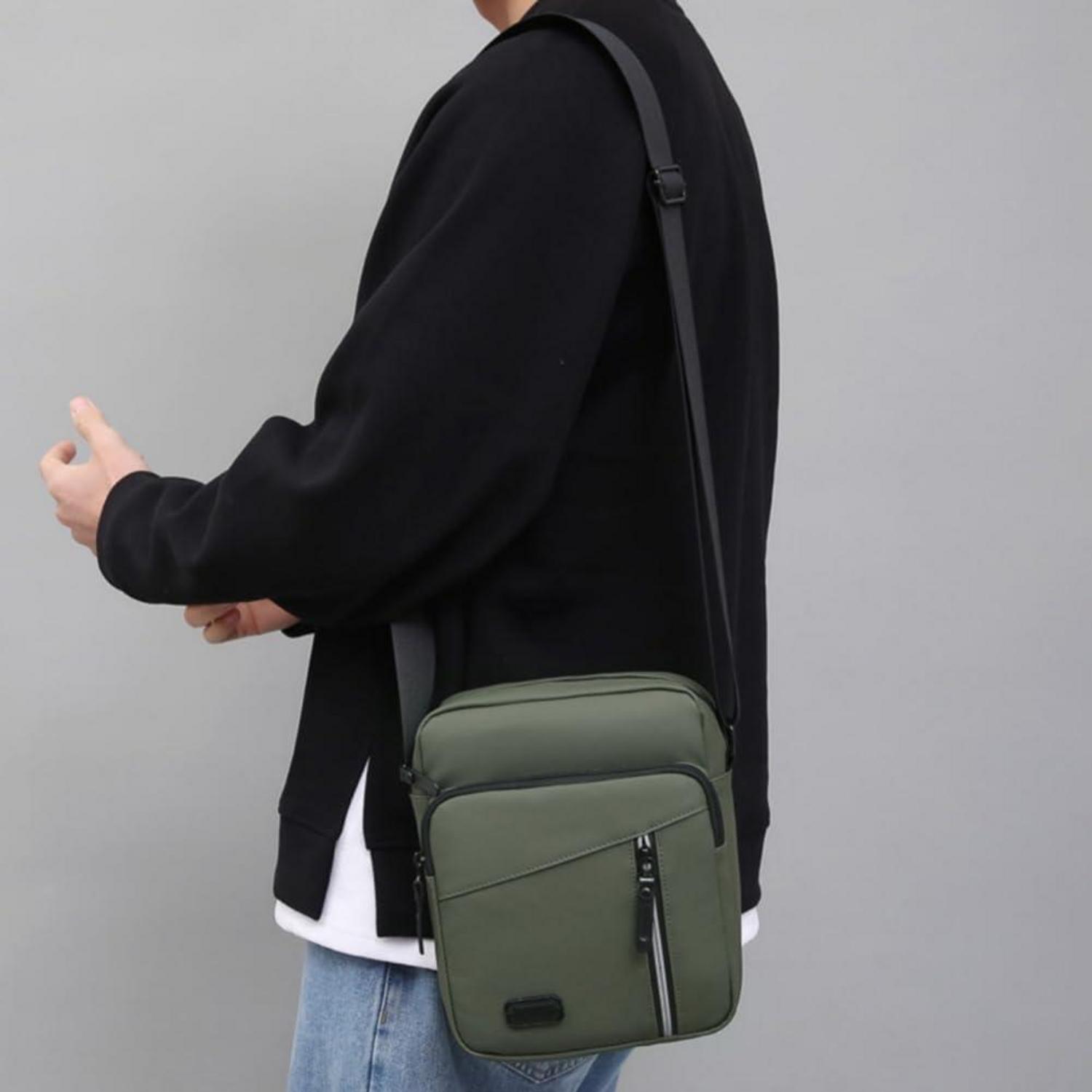 Herren Umhängetasche Wasserdicht Messenger Bag Crossbody-Tasche
