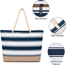 Strandtasche Tote Bag Reißverschluss Damen Geschenke